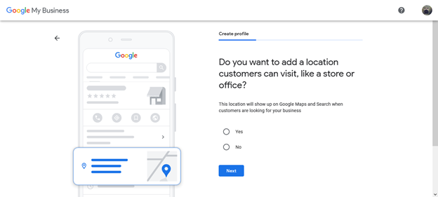 Add Locations in Google My Business