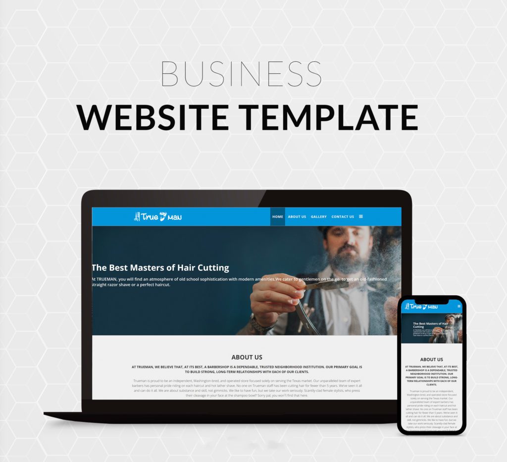 website template